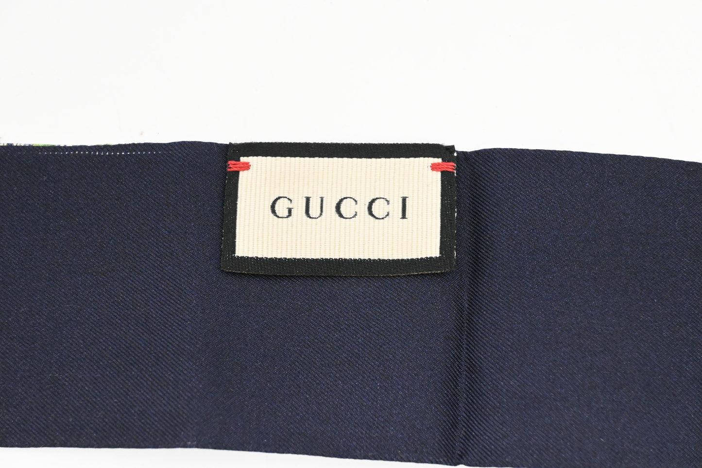 Gucci Twilly in GG Blue Blooms Silk