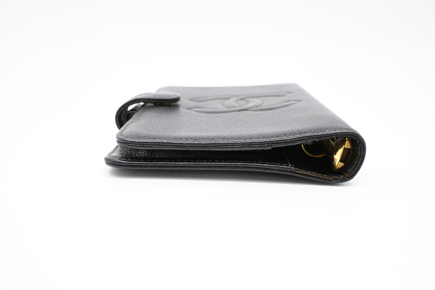 Chanel Agenda PM in Black Caviar Leather