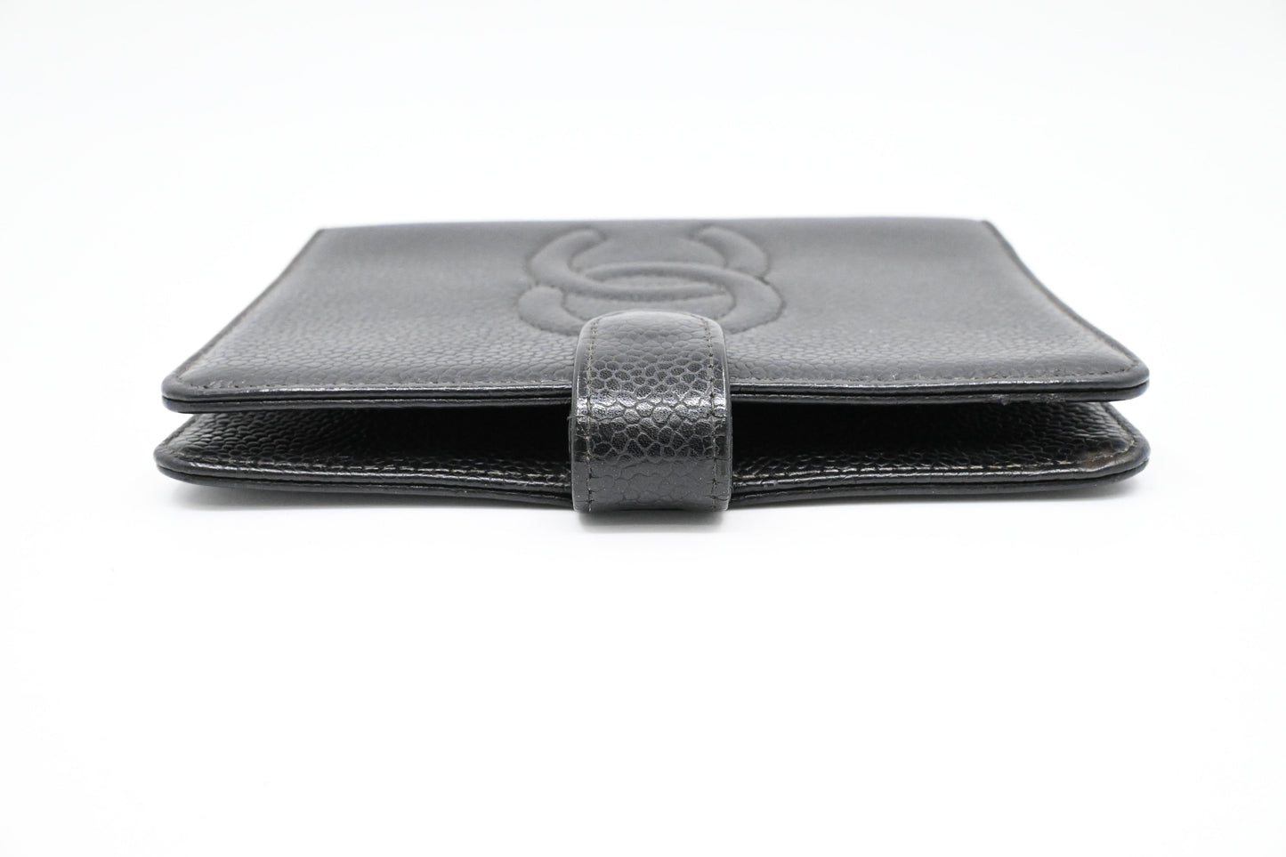 Chanel Agenda PM in Black Caviar Leather