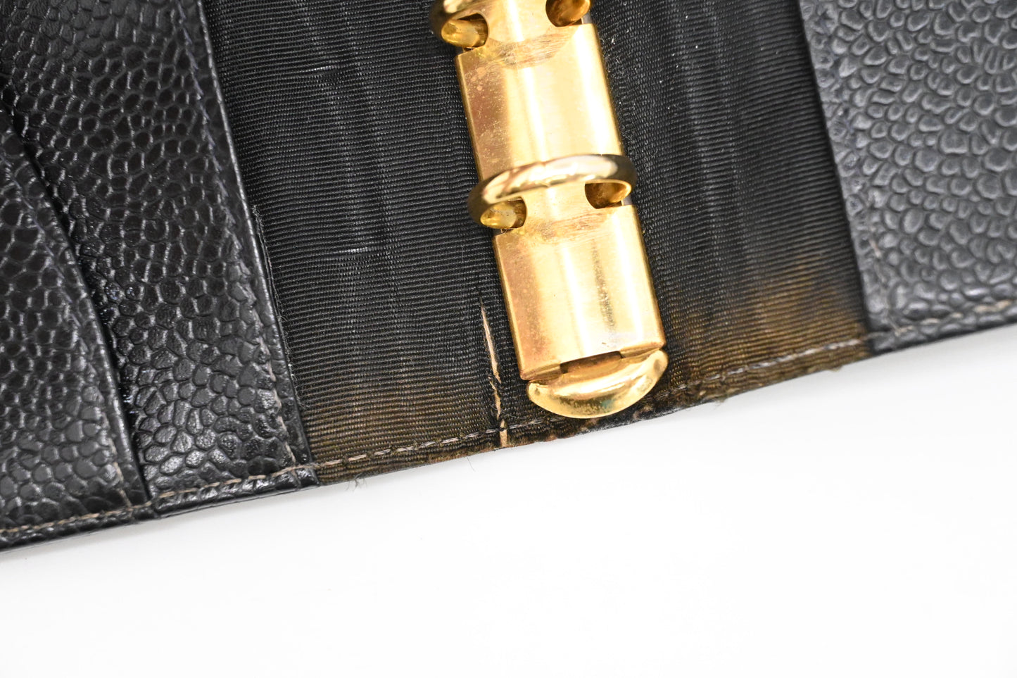 Chanel Agenda PM in Black Caviar Leather