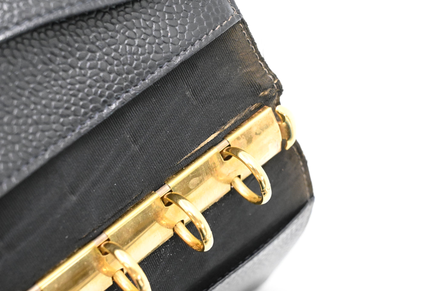 Chanel Agenda PM in Black Caviar Leather