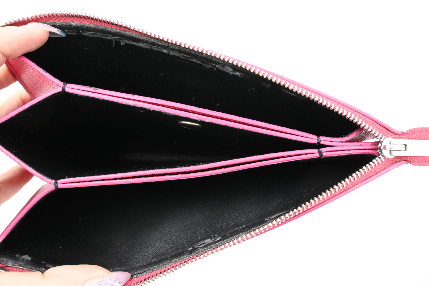 Celine Clutch in Pink Leather