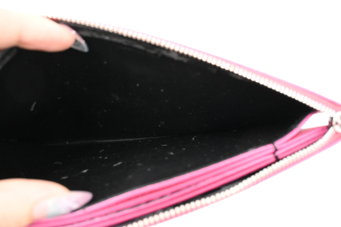 Celine Clutch in Pink Leather