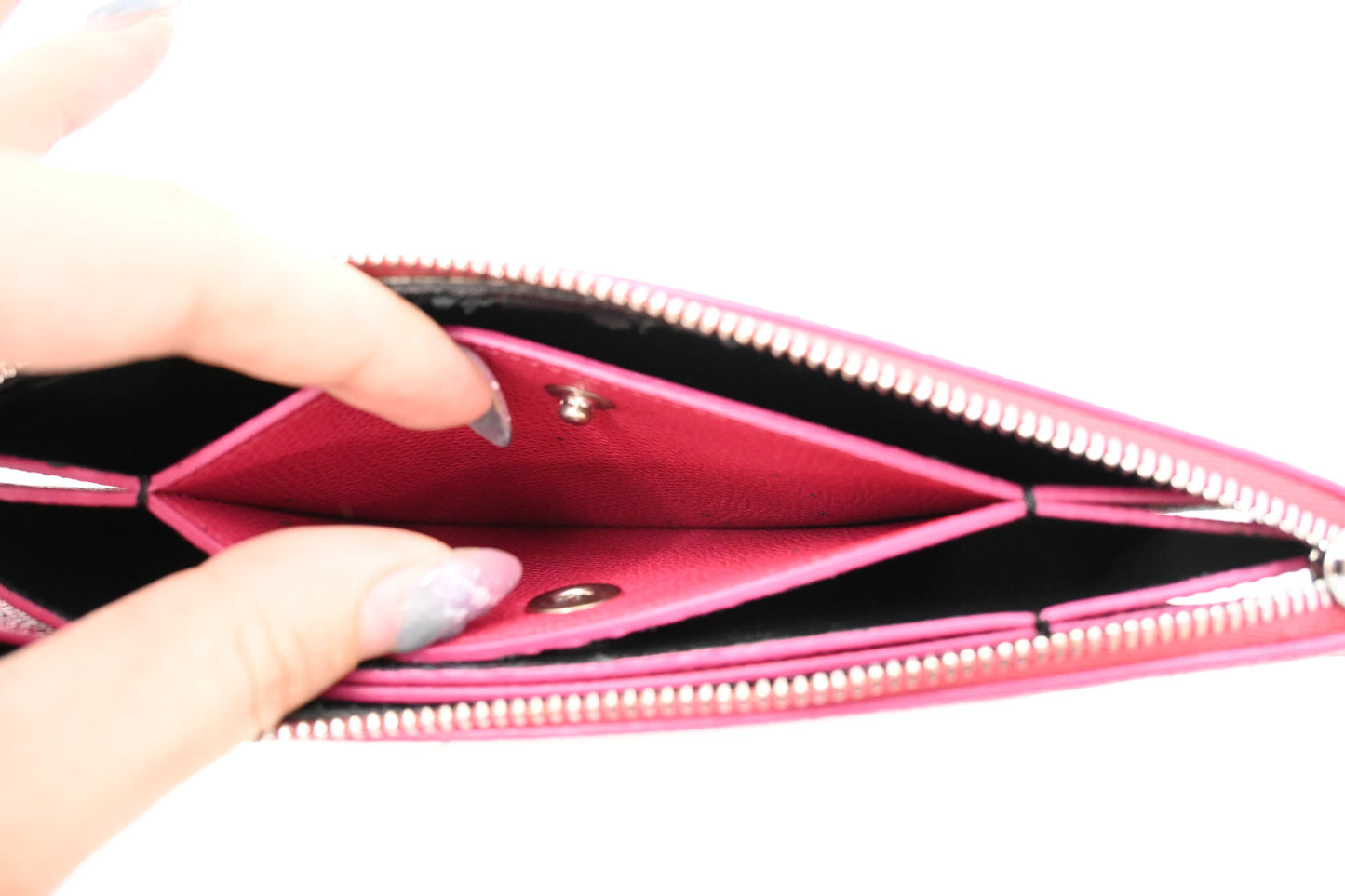 Celine Clutch in Pink Leather