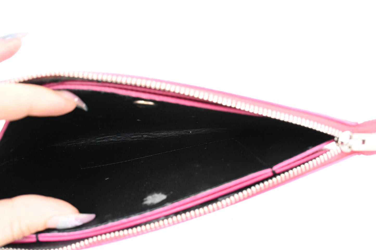 Celine Clutch in Pink Leather