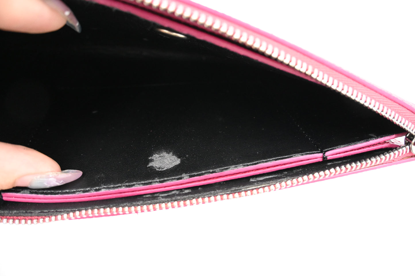Celine Clutch in Pink Leather