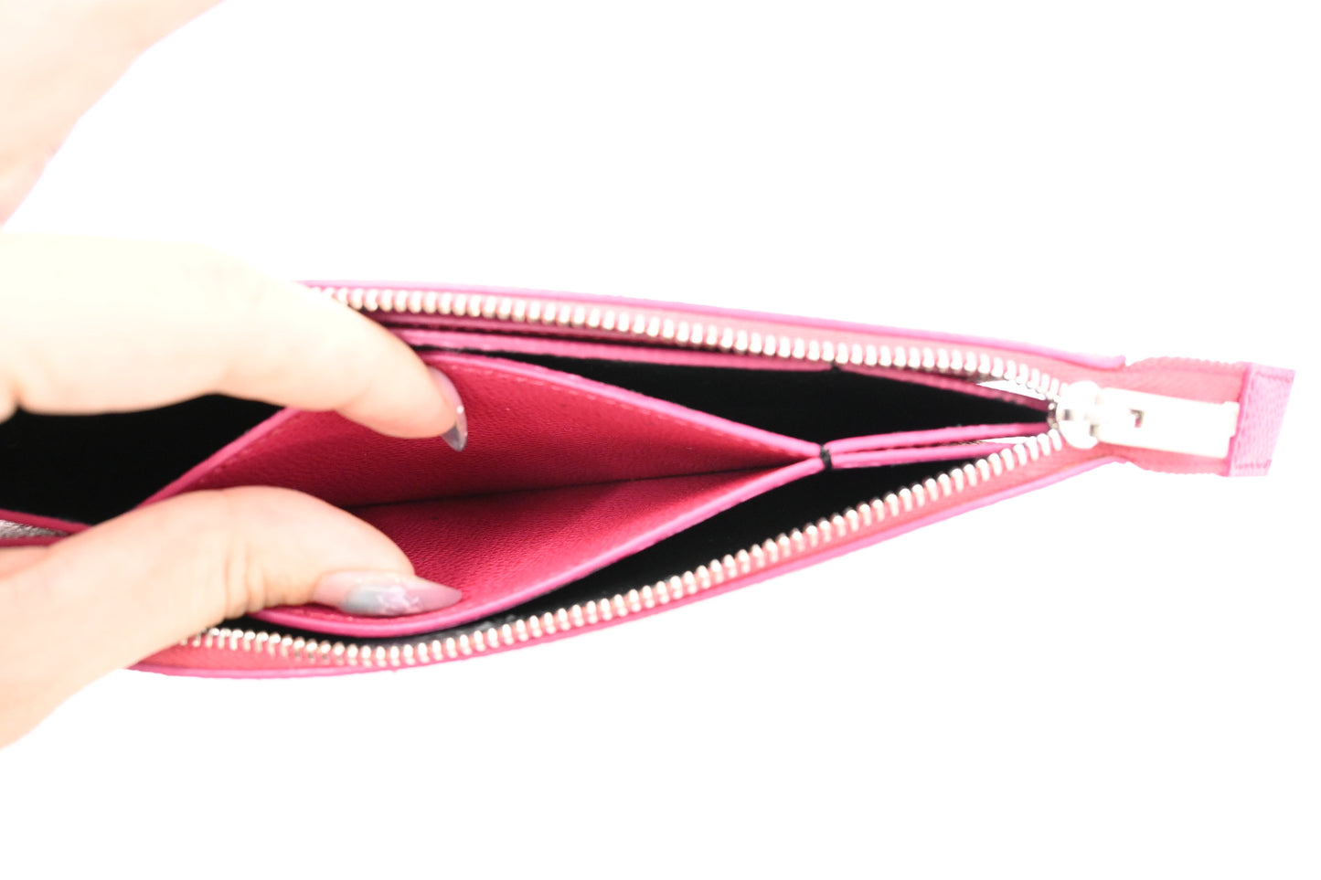 Celine Clutch in Pink Leather