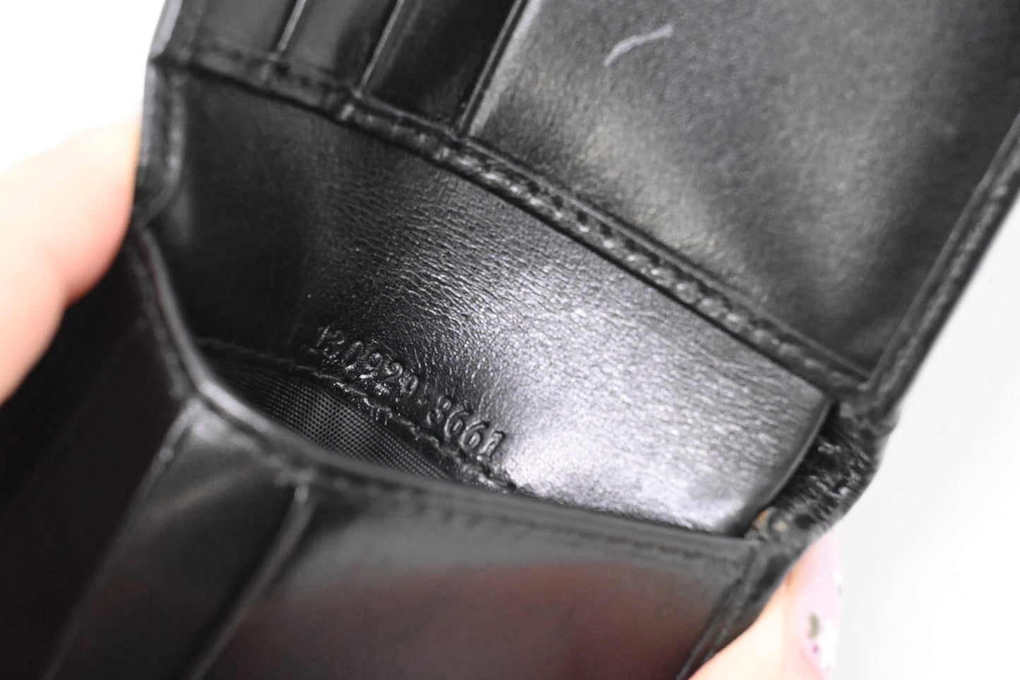 Gucci Bifold Wallet in GG Black Canvas