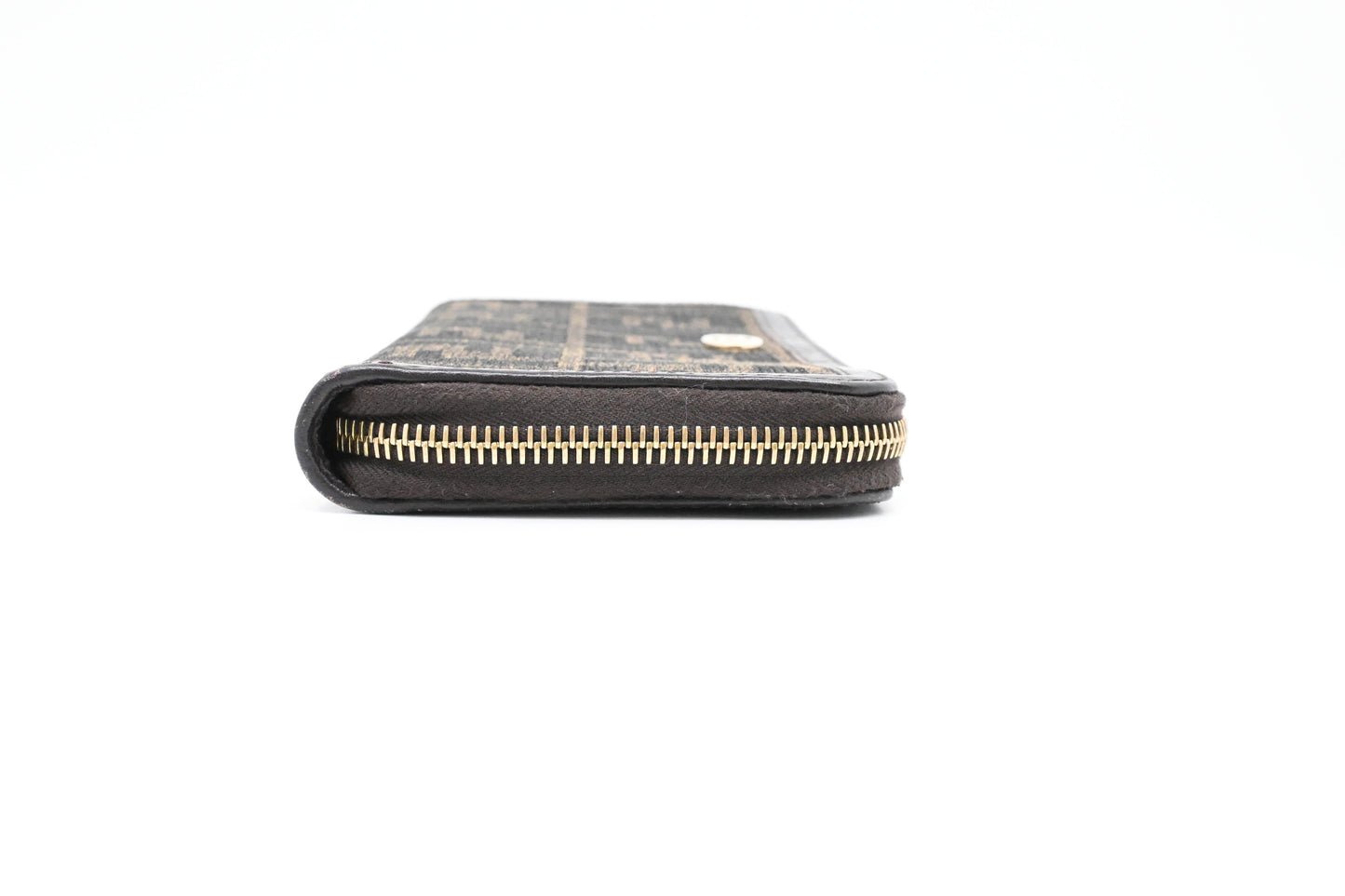 Fendi Long Zippy Wallet in Zucca Canvas
