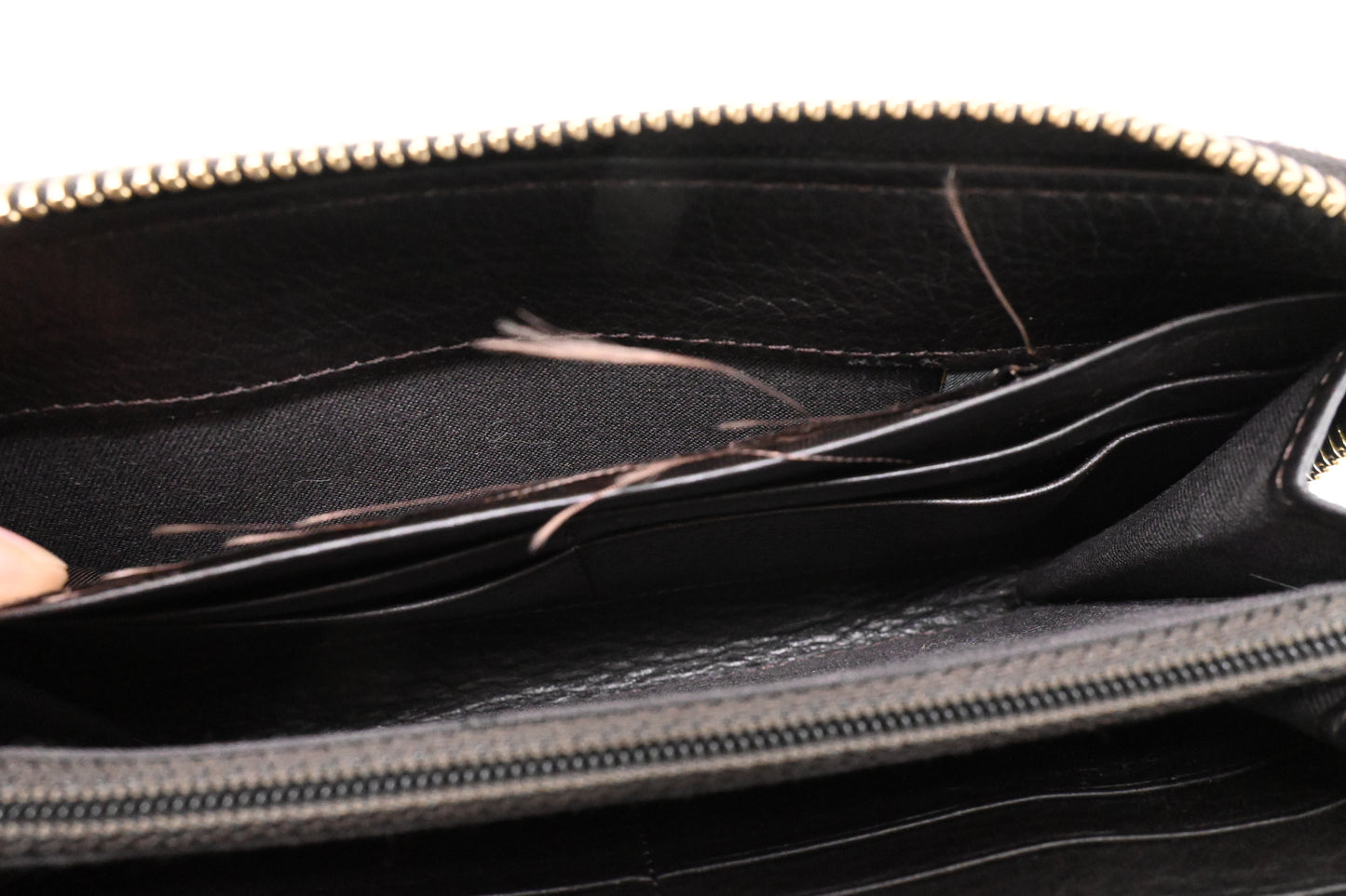 Fendi Long Zippy Wallet in Zucca Canvas