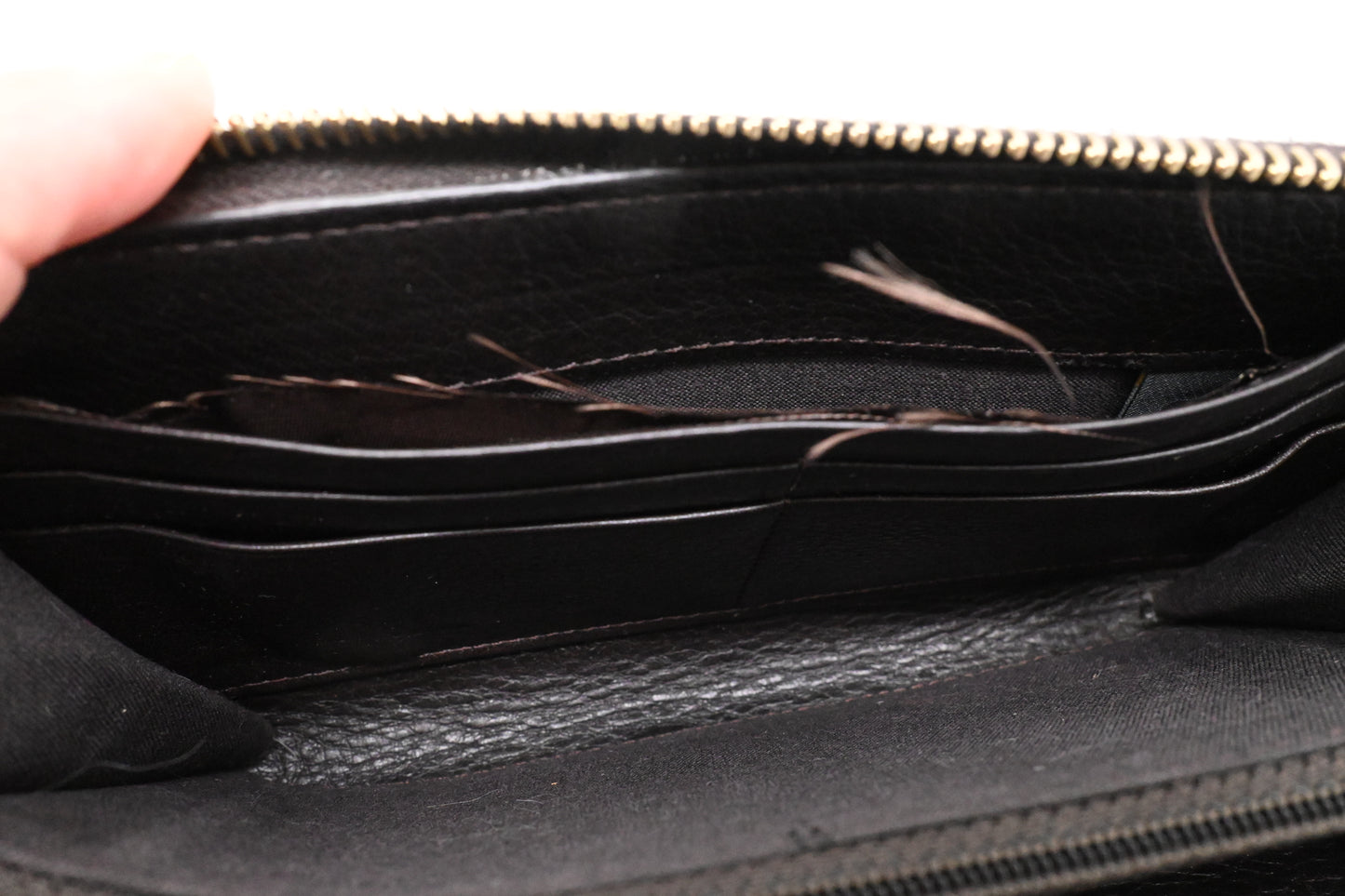 Fendi Long Zippy Wallet in Zucca Canvas