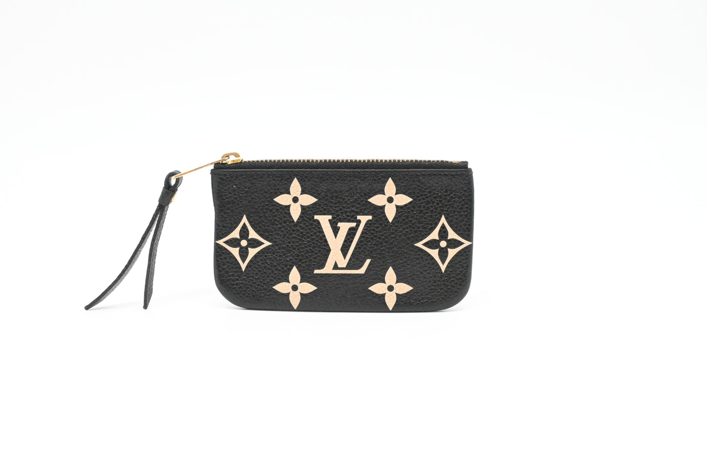 Louis Vuitton Pochette Cles in Bicolor Empreinte Leather