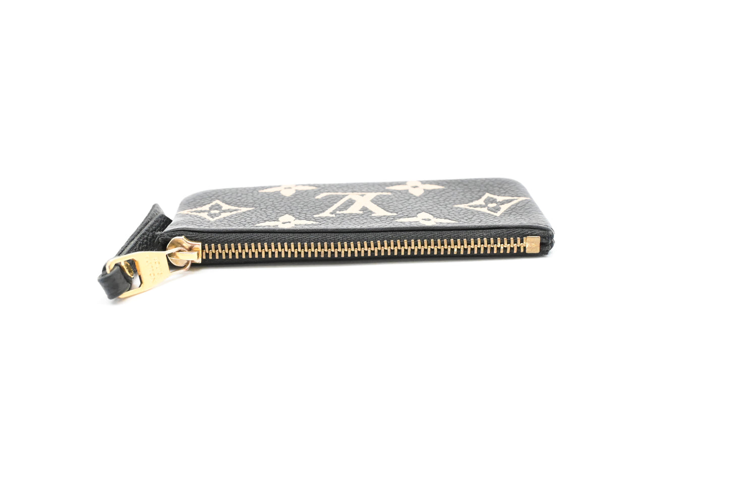 Louis Vuitton Pochette Cles in Bicolor Empreinte Leather
