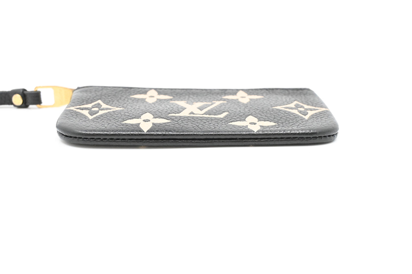 Louis Vuitton Pochette Cles in Bicolor Empreinte Leather