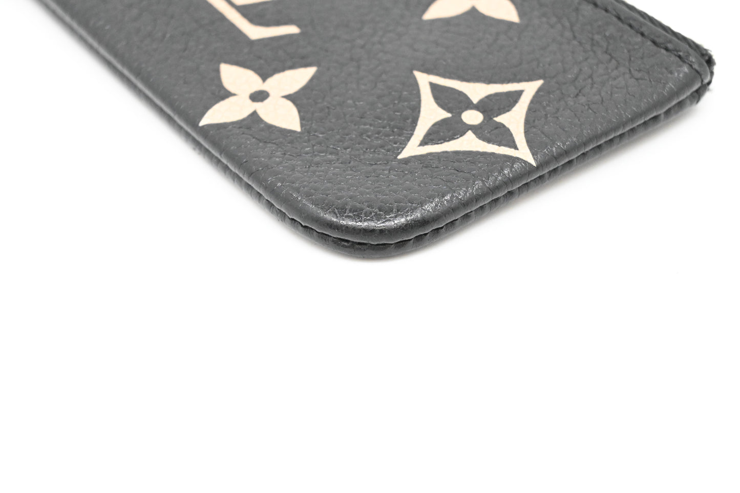 Louis Vuitton Pochette Cles in Bicolor Empreinte Leather