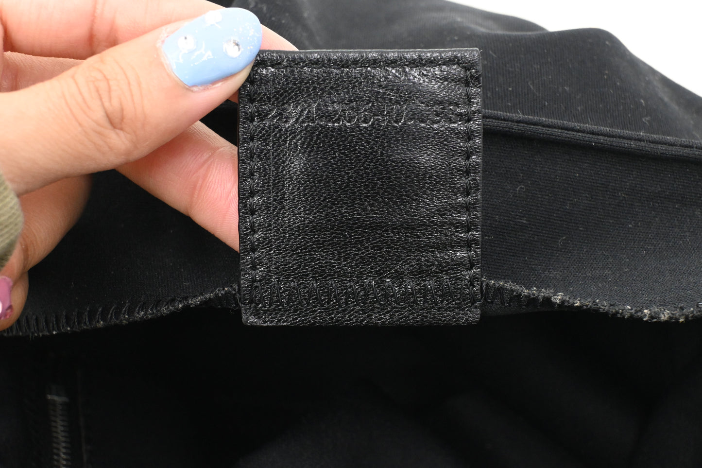 Fendi Baguette Shoulder Bag in Black Neoprene