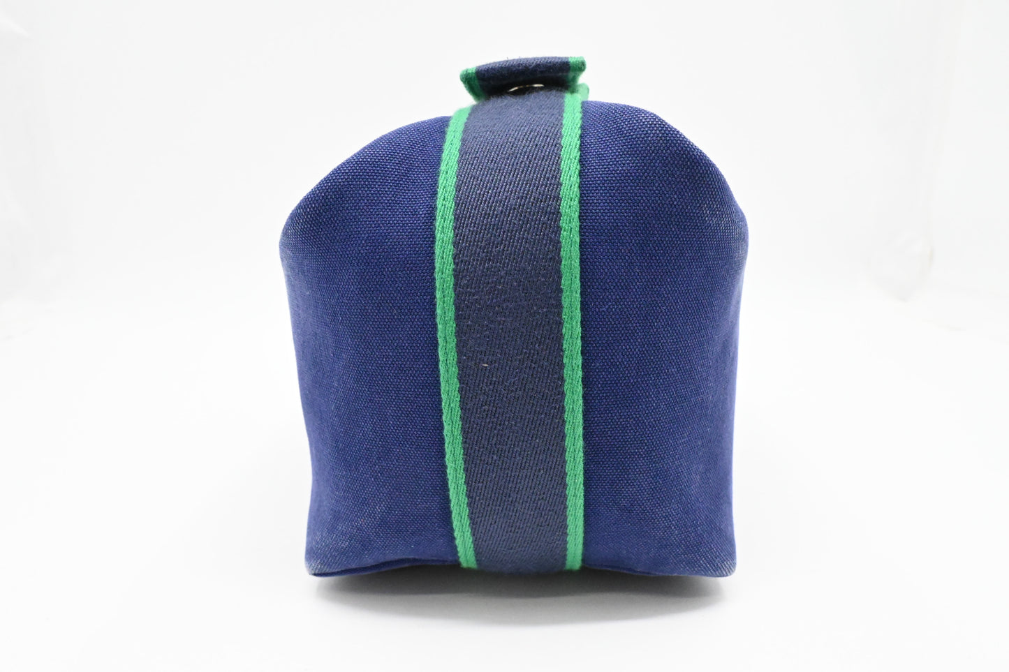 Hermes Large Model Bride a Brac Case in Blue Canvas