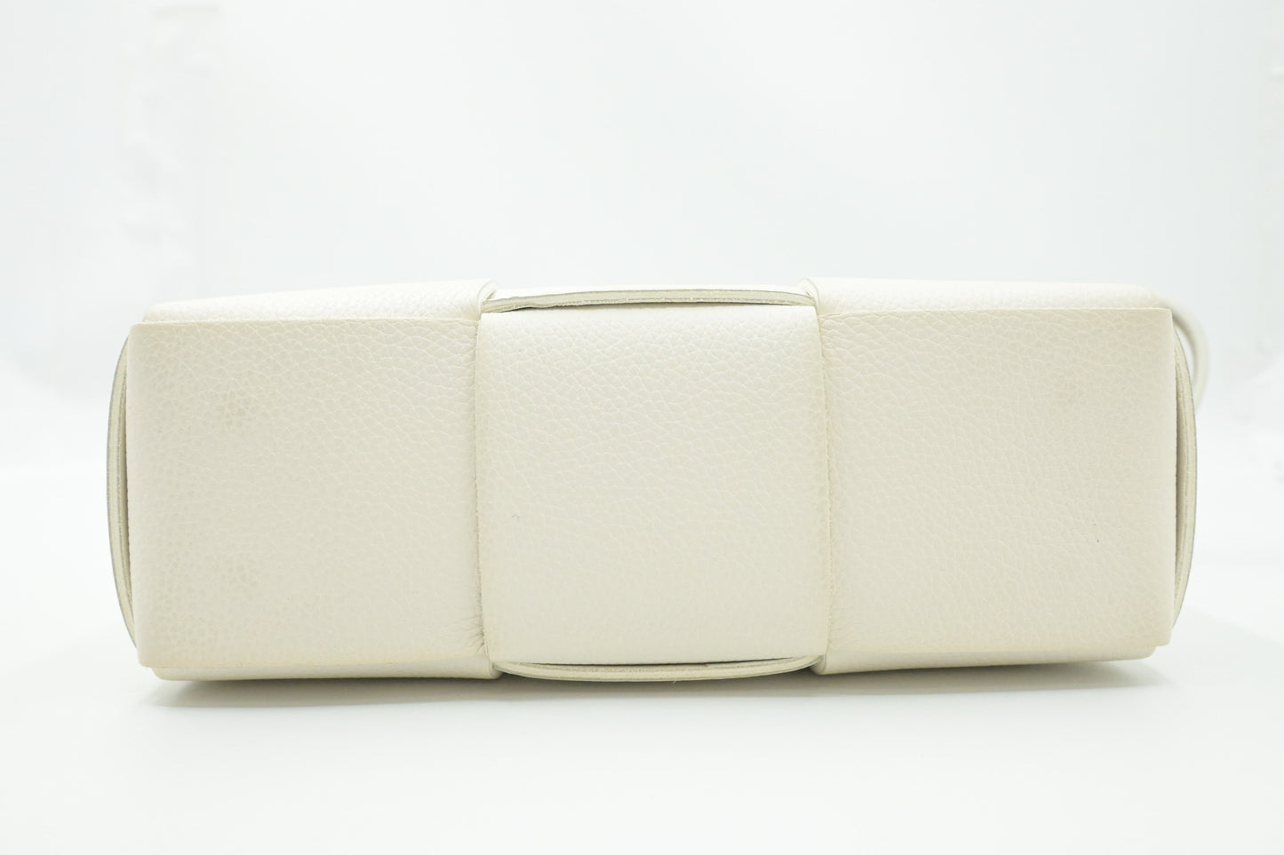 Bottega Veneta Mini Arco Tote in White Leather