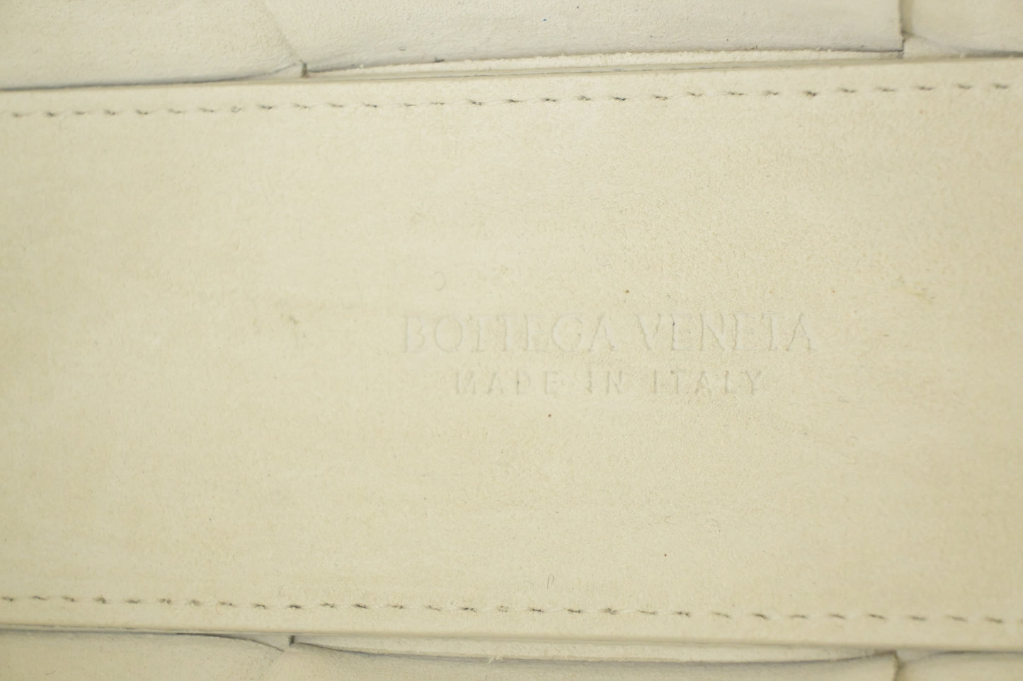 Bottega Veneta Mini Arco Tote in White Leather