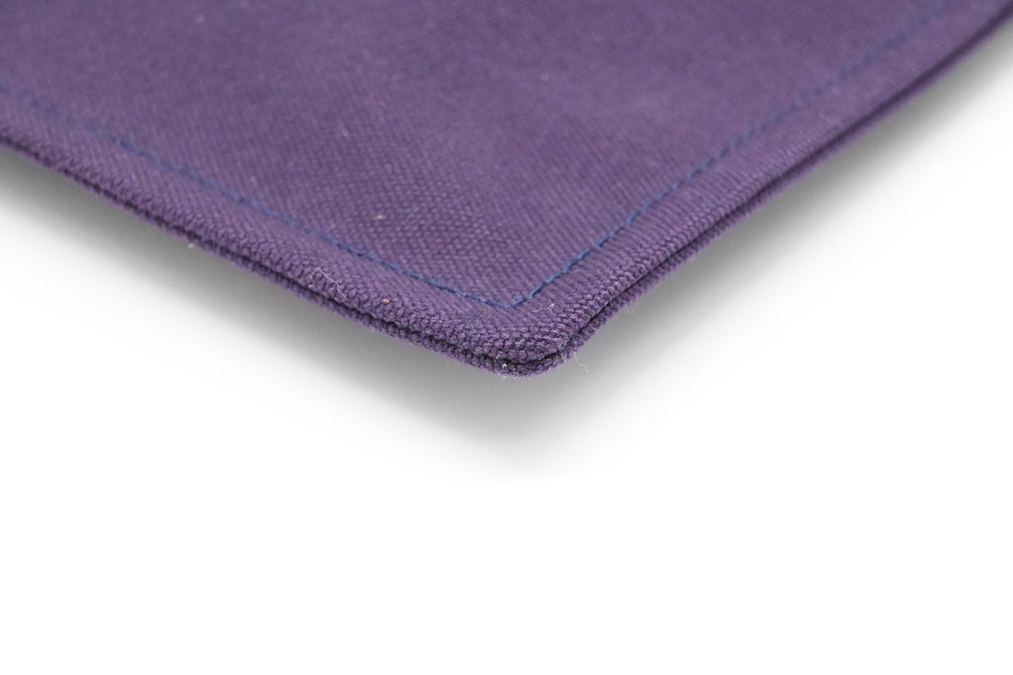 Hermes Bain Pouch in Purple Canvas