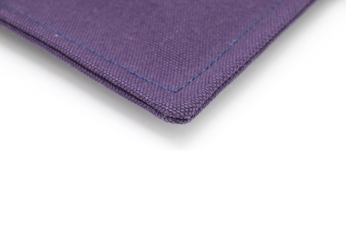 Hermes Bain Pouch in Purple Canvas