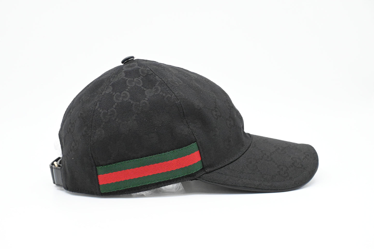 Gucci Cap in Black GG Canvas