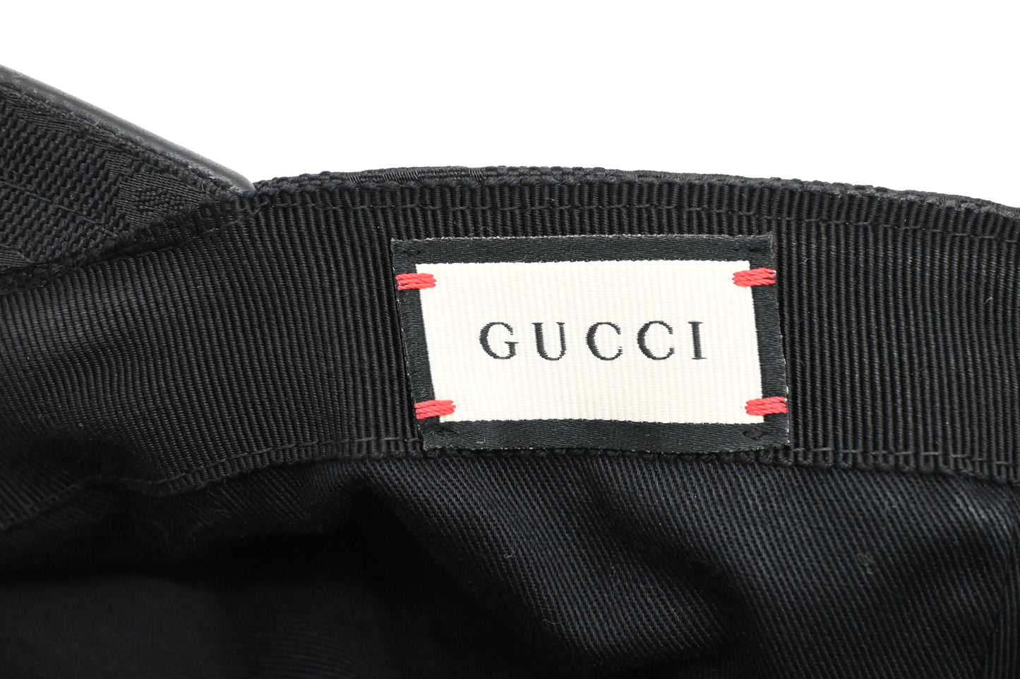 Gucci Cap in Black GG Canvas