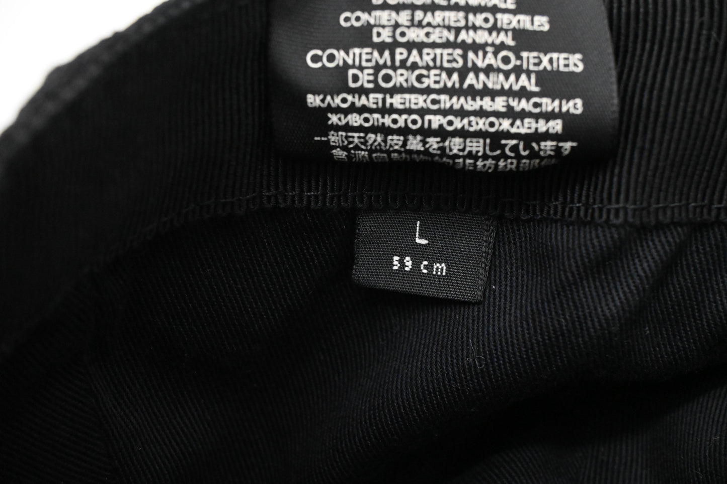 Gucci Cap in Black GG Canvas
