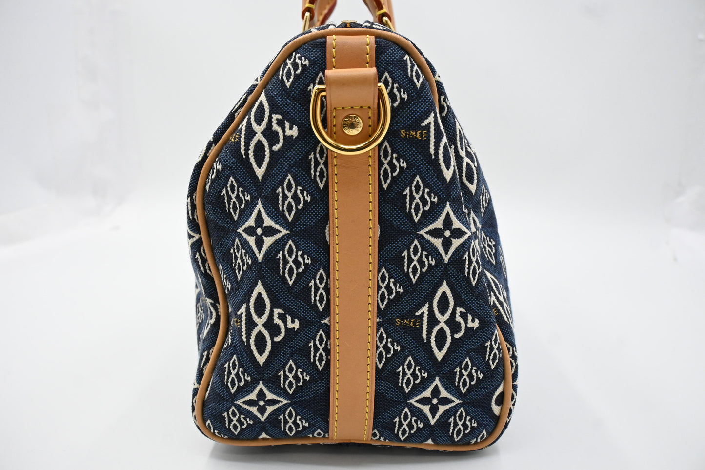 Louis Vuitton Speedy 25 Bandouliere in Blue "Since 1854" Canvas