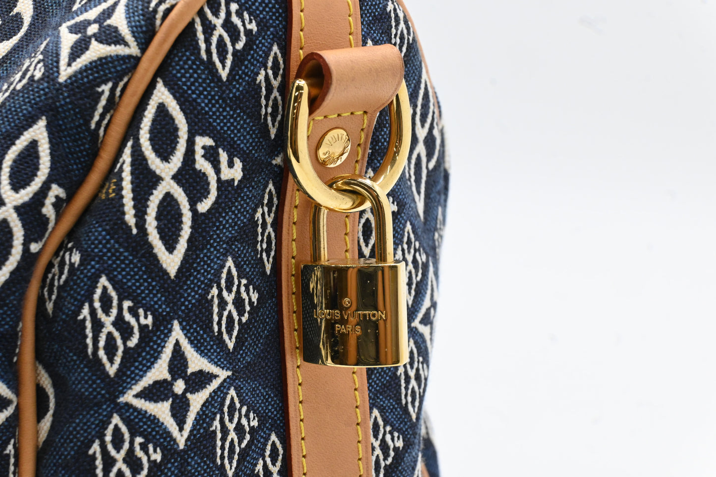 Louis Vuitton Speedy 25 Bandouliere in Blue "Since 1854" Canvas