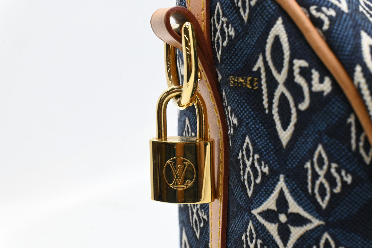 Louis Vuitton Speedy 25 Bandouliere in Blue "Since 1854" Canvas