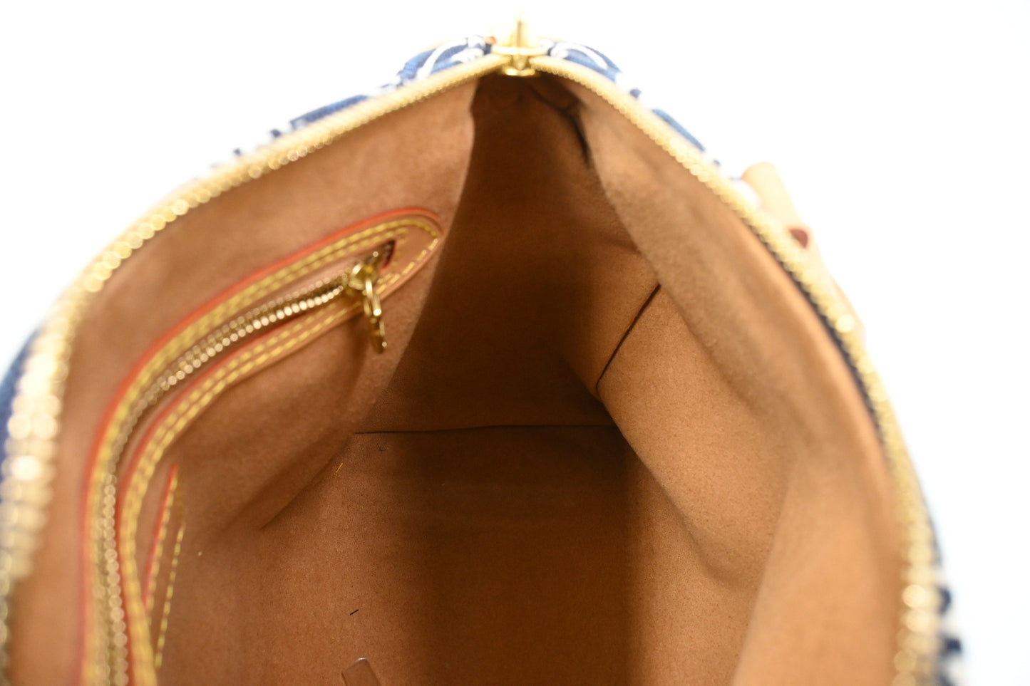 Louis Vuitton Speedy 25 Bandouliere in Blue "Since 1854" Canvas