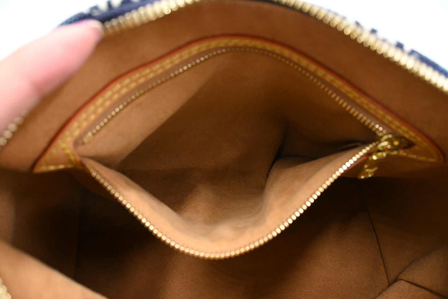 Louis Vuitton Speedy 25 Bandouliere in Blue "Since 1854" Canvas