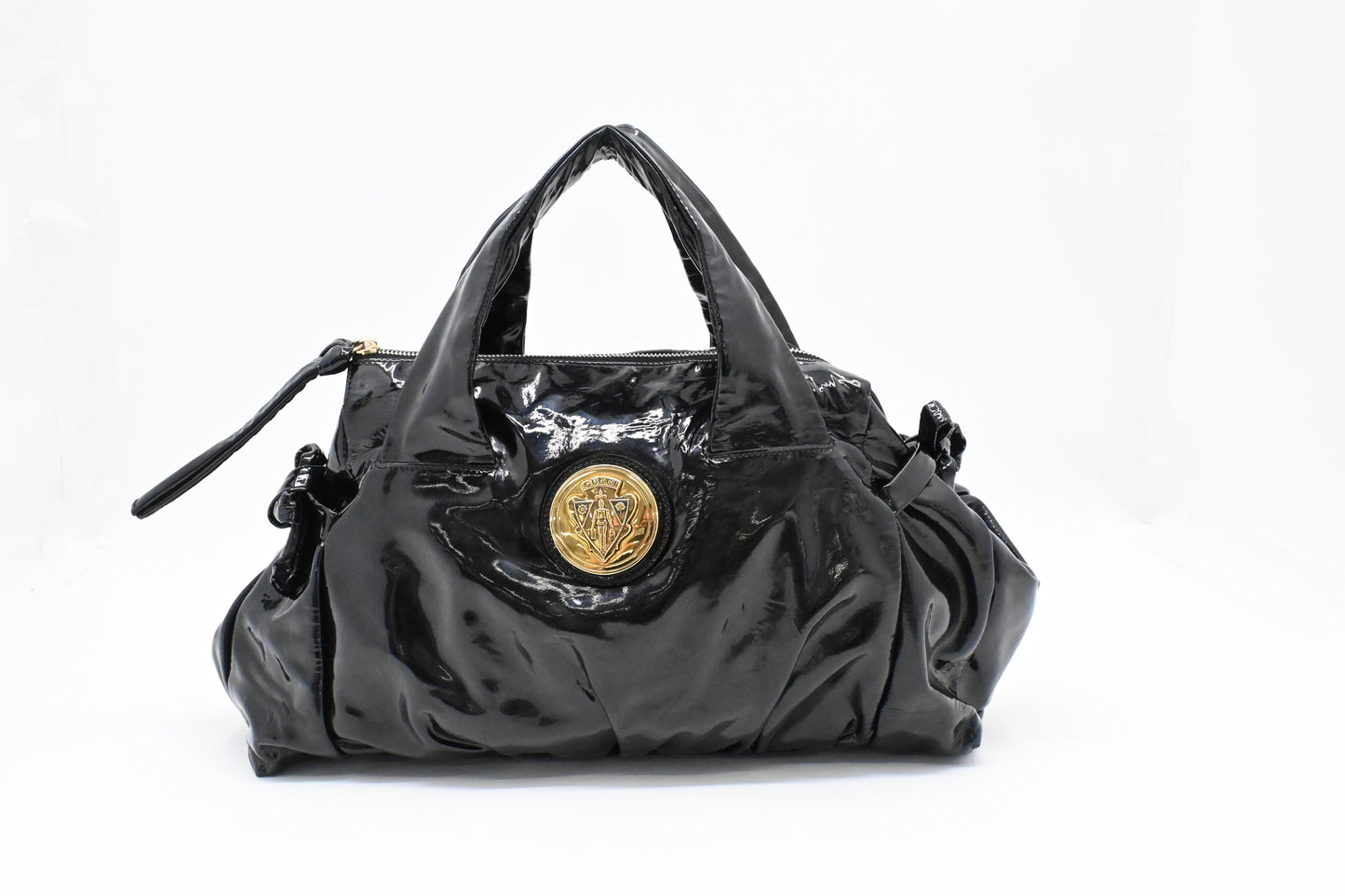 Gucci Handbag in Black Patent Leather