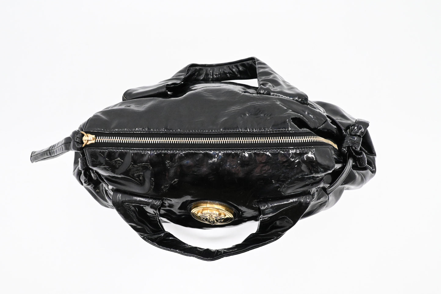Gucci Handbag in Black Patent Leather