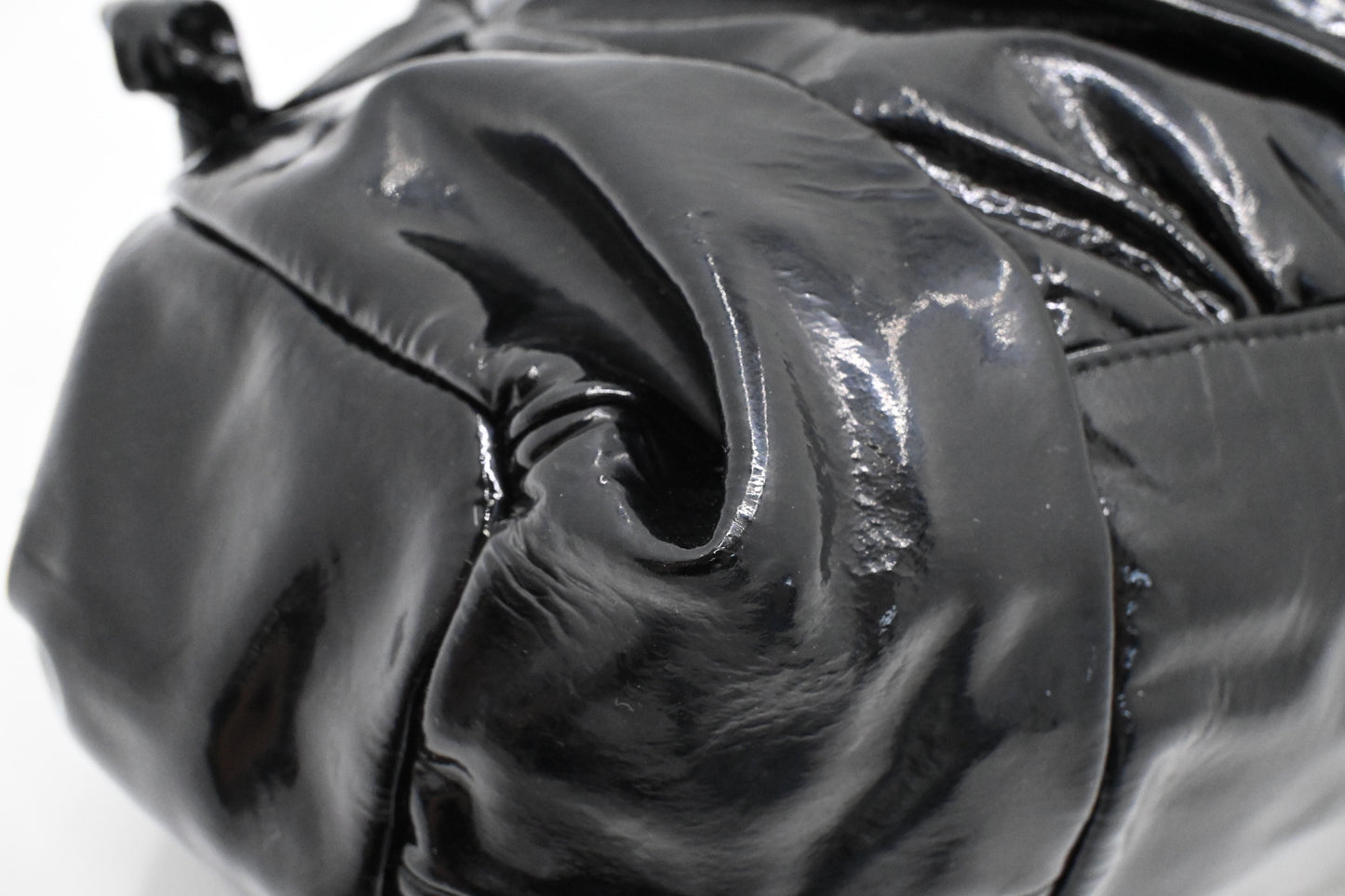 Gucci Handbag in Black Patent Leather