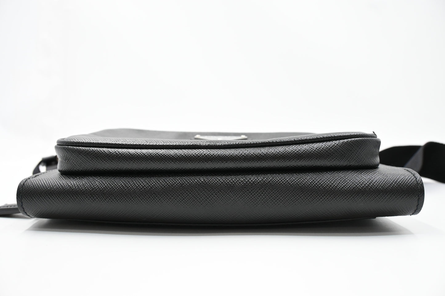 Prada Belt Bag in Black Saffiano Leather