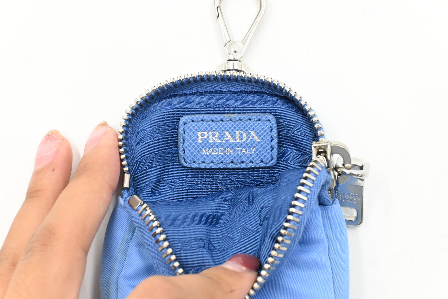 Prada Re-Edition 2005 in Blue Nylon