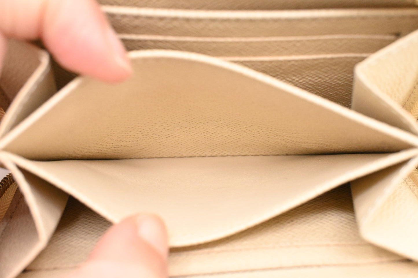Louis Vuitton Compact Zippy Wallet in Damier Azur Canvas