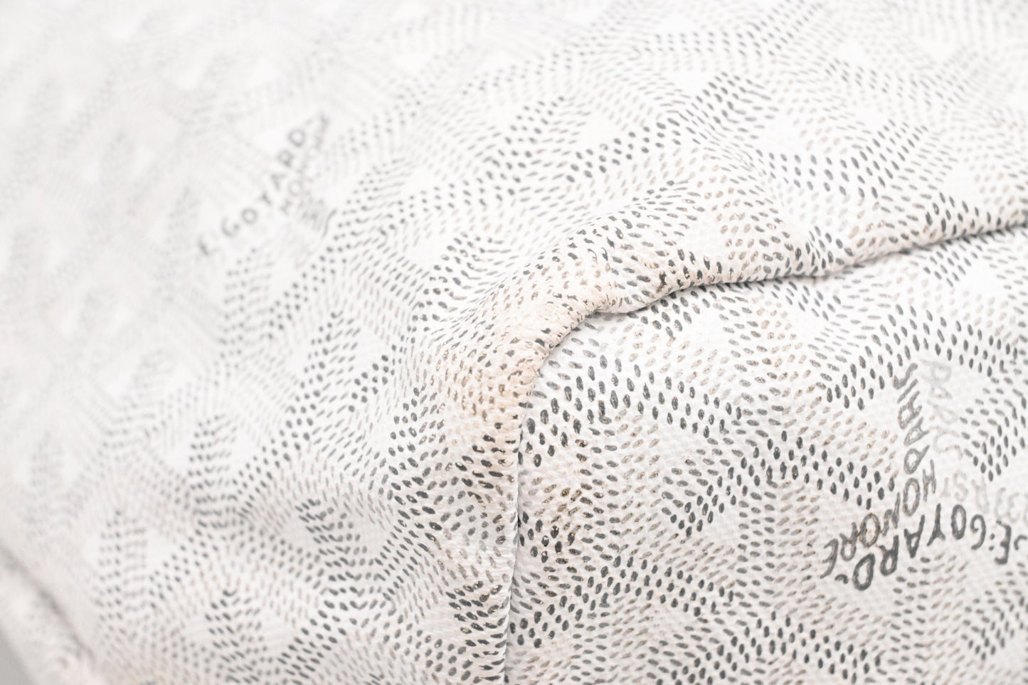 Goyard Saint Louis PM in White Goyardine Canvas