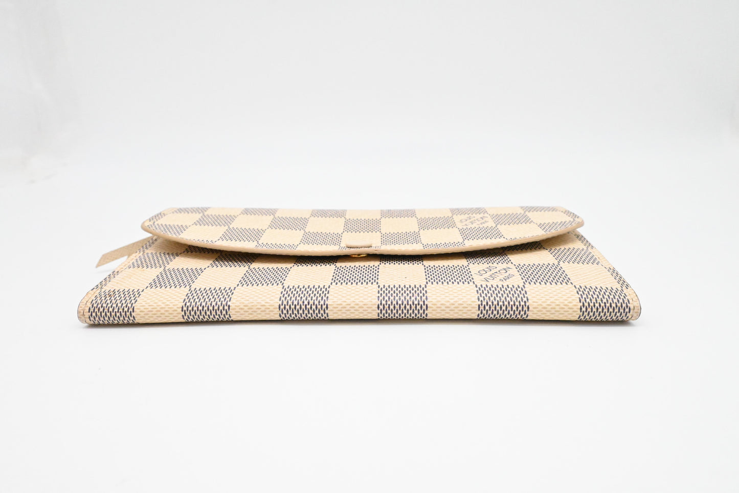 Louis Vuitton Emilie Wallet in Damier Azur Canvas