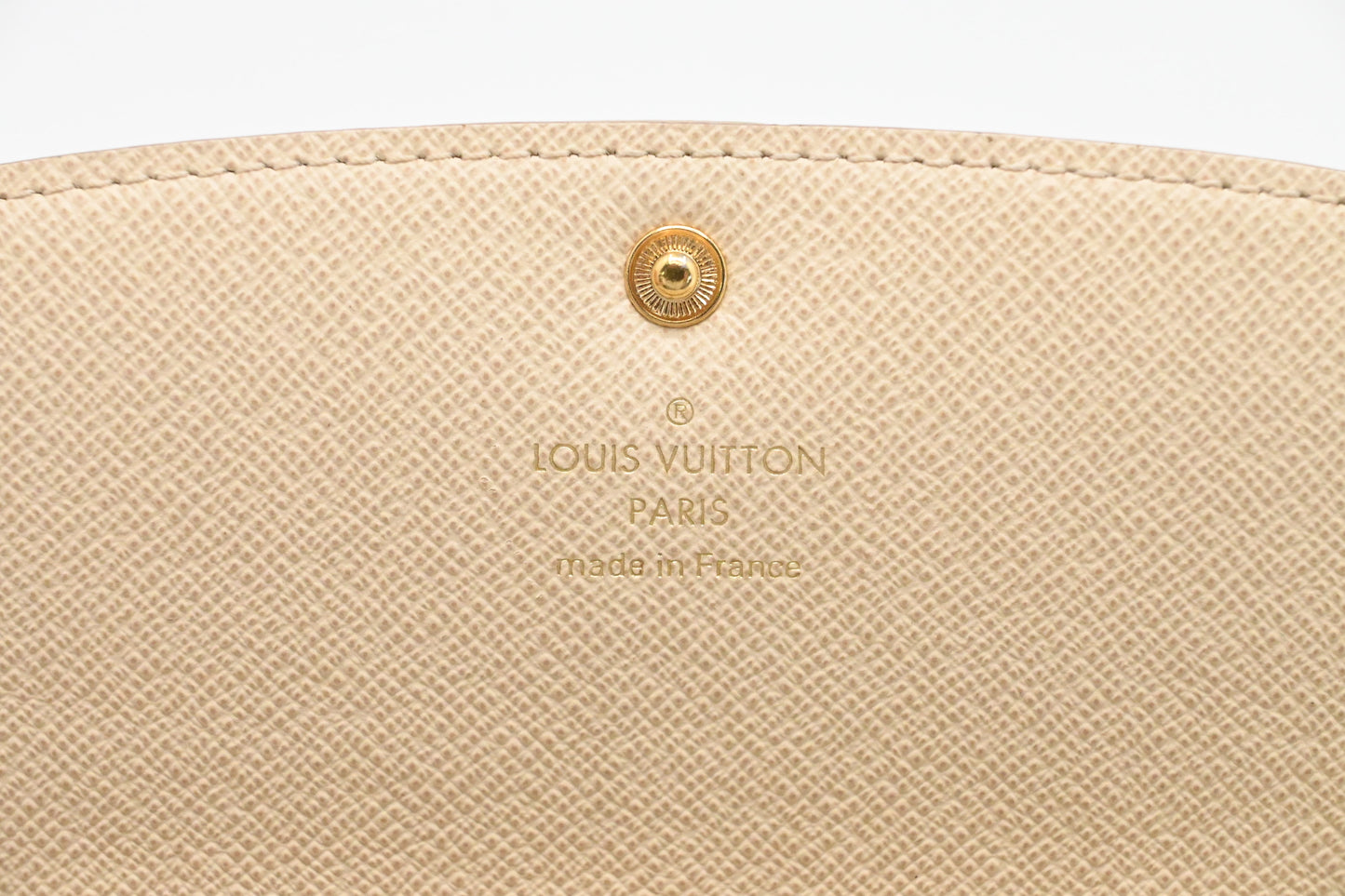 Louis Vuitton Emilie Wallet in Damier Azur Canvas