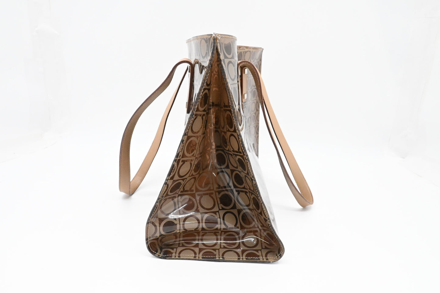 Ferragamo Tote Bag in Vinyl Canvas