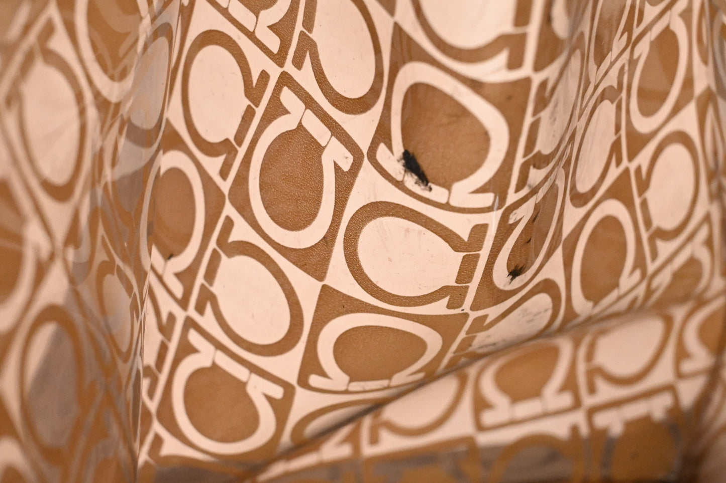 Ferragamo Tote Bag in Vinyl Canvas