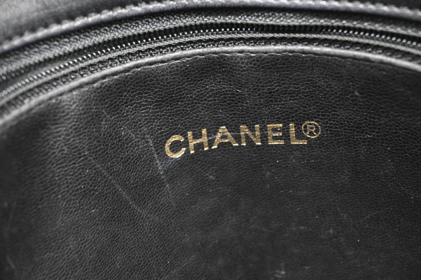 Chanel Shoulder Bag in Black Mattelassé Leather