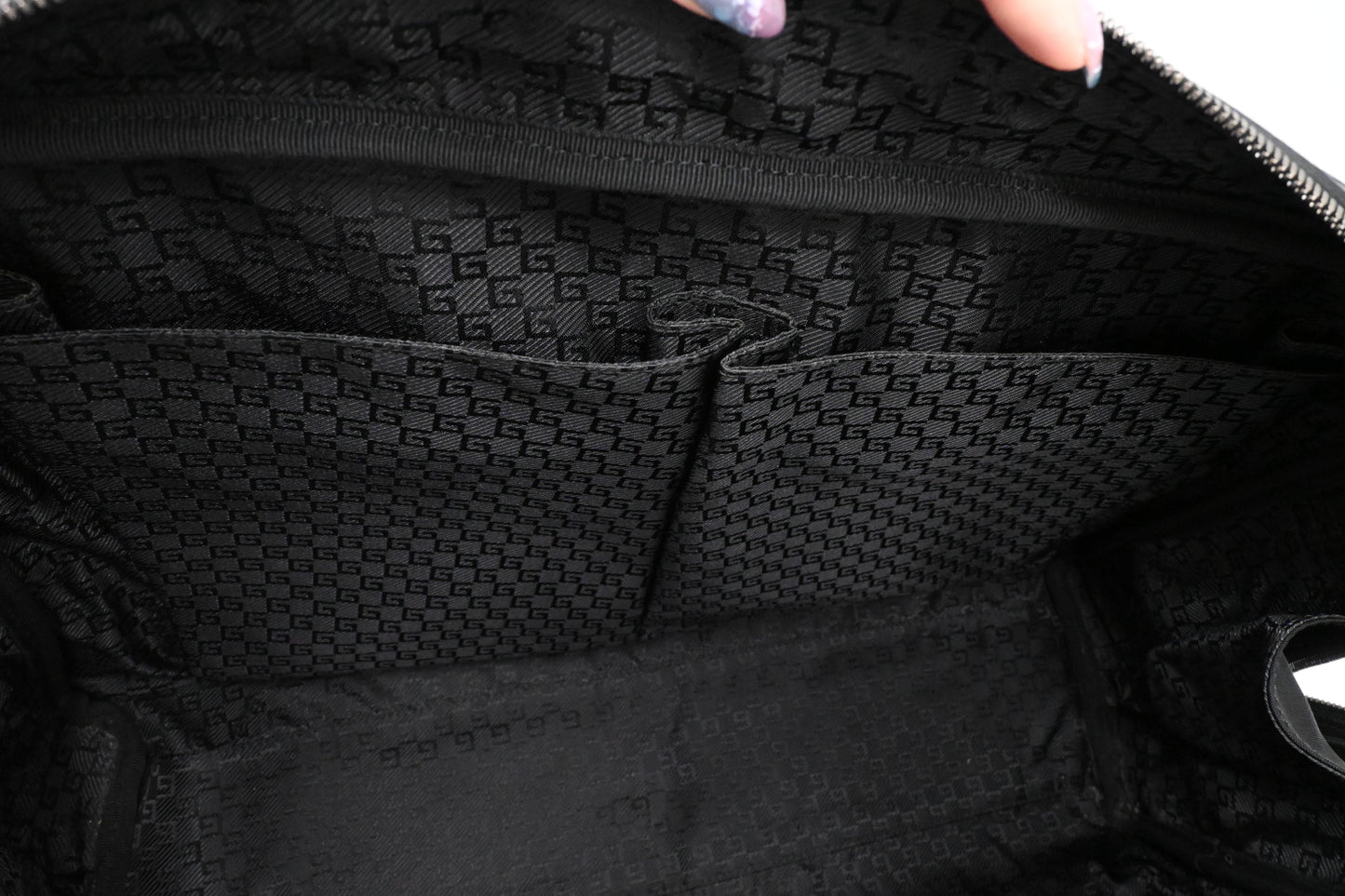 Gucci Travel Bag in Black Canvas
