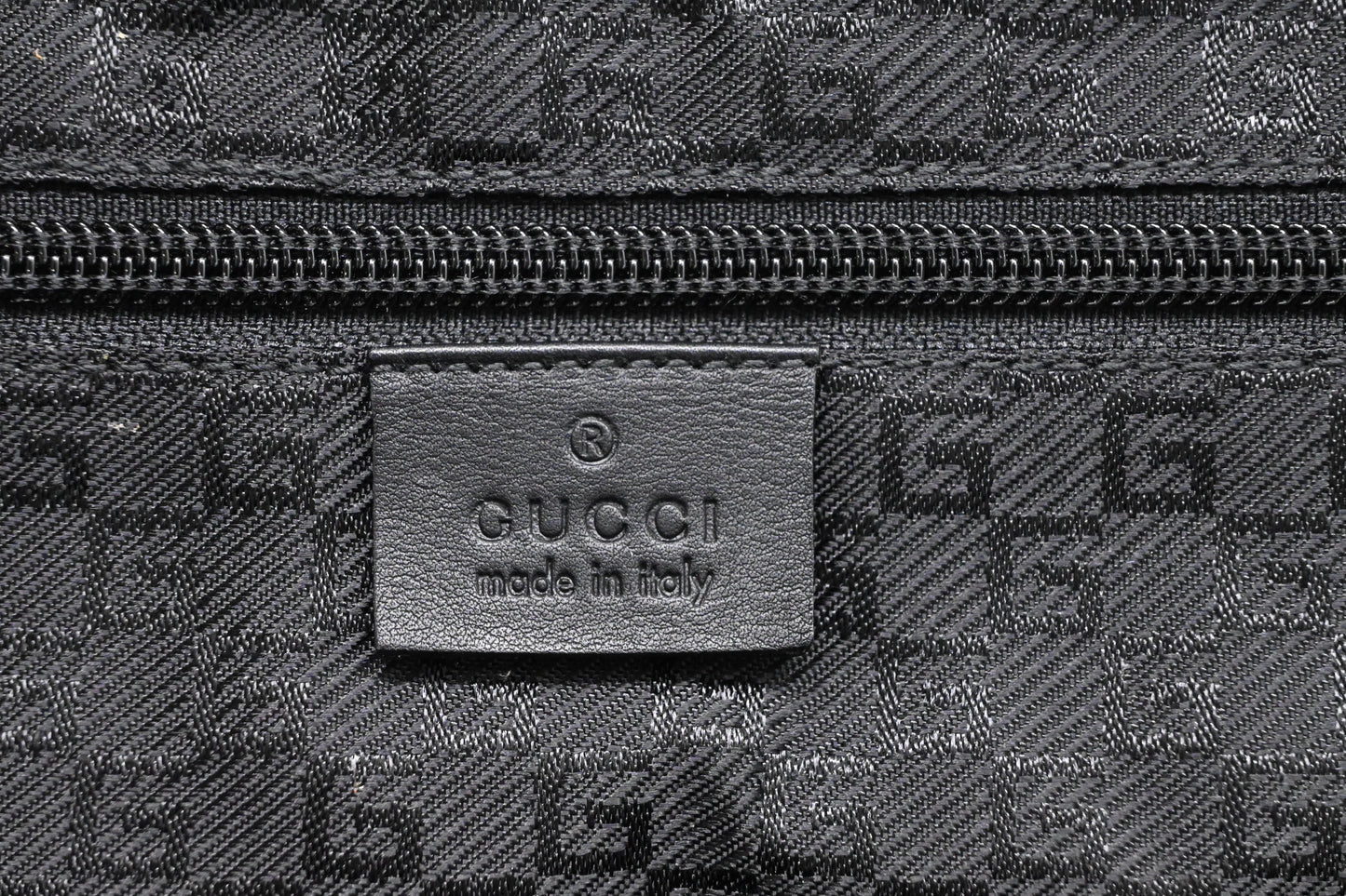 Gucci Travel Bag in Black Canvas