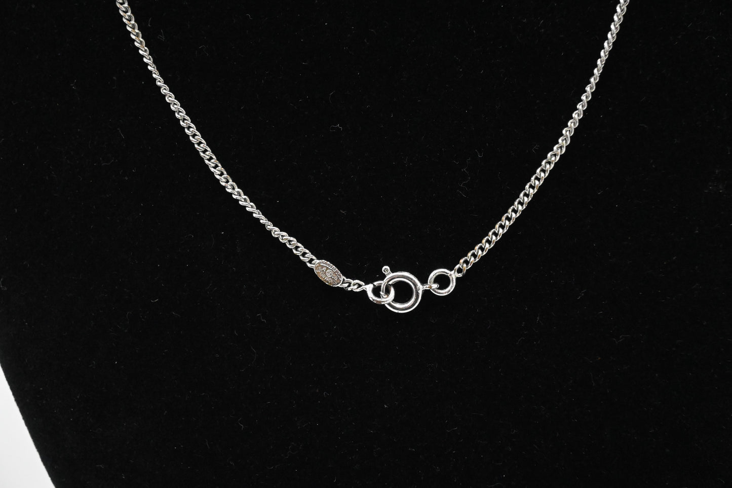 Chanel Cream CC Logo Necklace