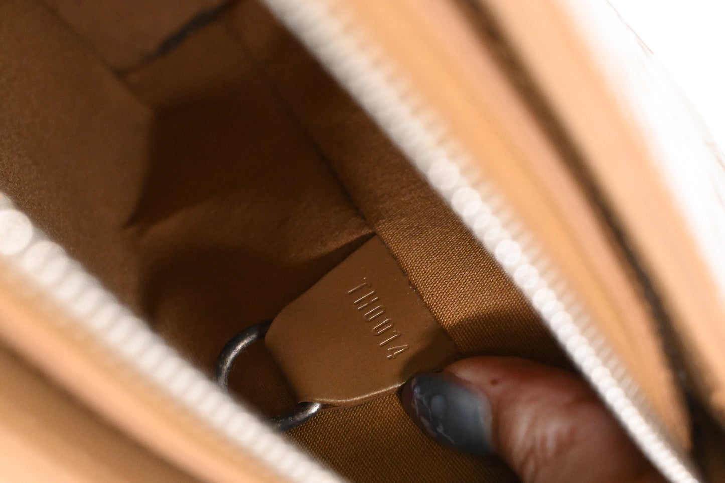 Louis Vuitton Allston in Champagne Gold Matte Leather