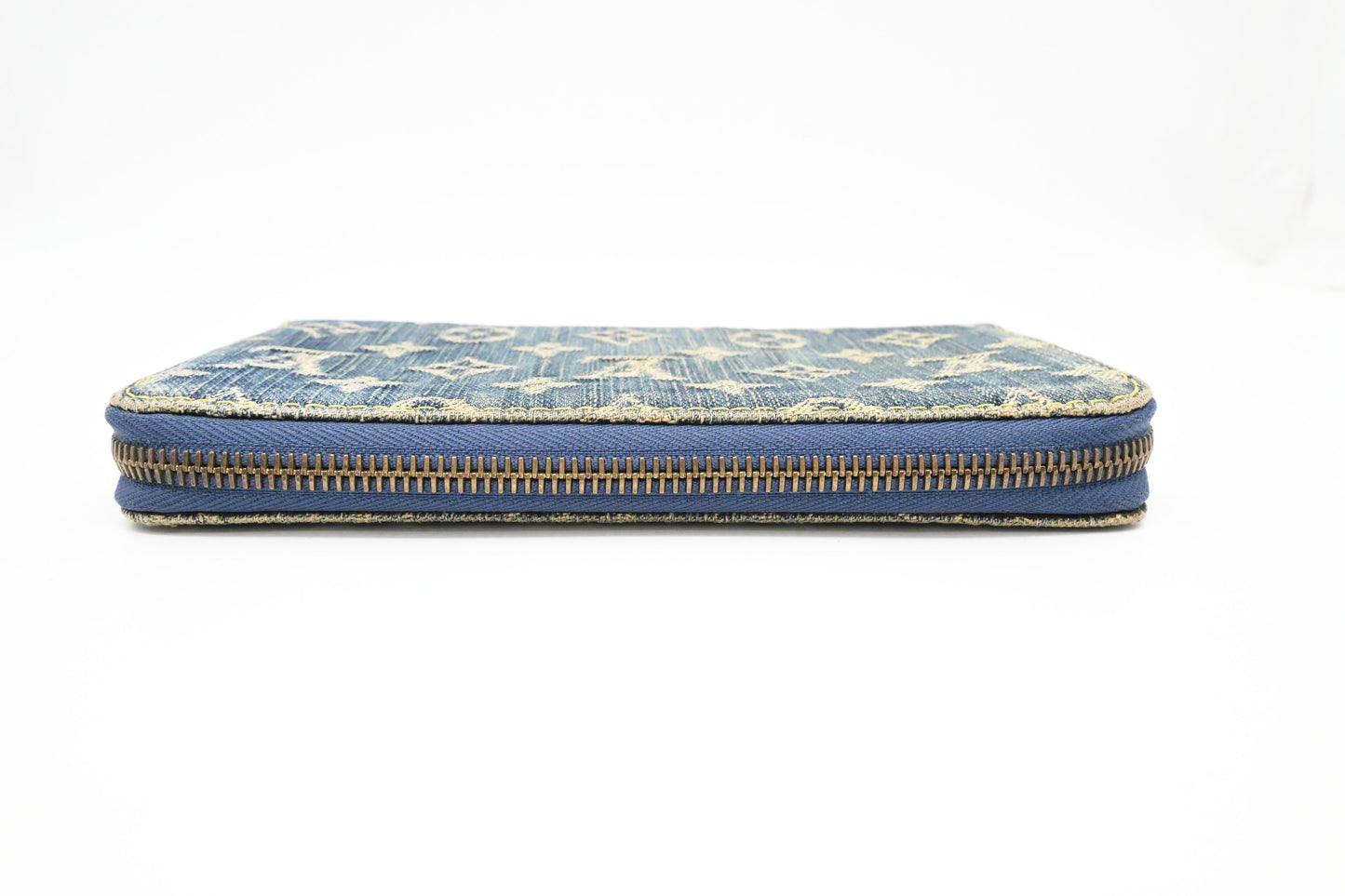 Louis Vuitton Long Zippy Wallet in Monogram Denim